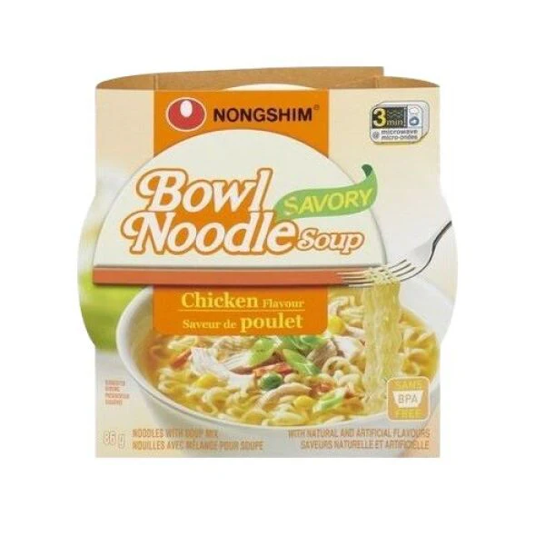 NONGSHIM Bowl Noodle Soup (Savory Chicken Flavor) 86g