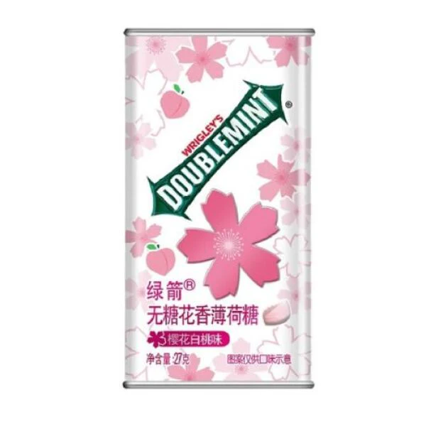 WRIGLEY'S Florial Mint Candy (Sakura Peach Flavor) 27g