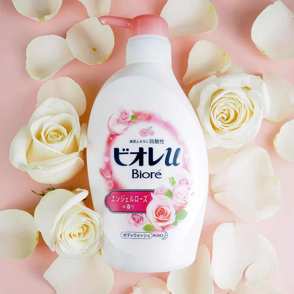 BIORE Body Wash Rose 480ml