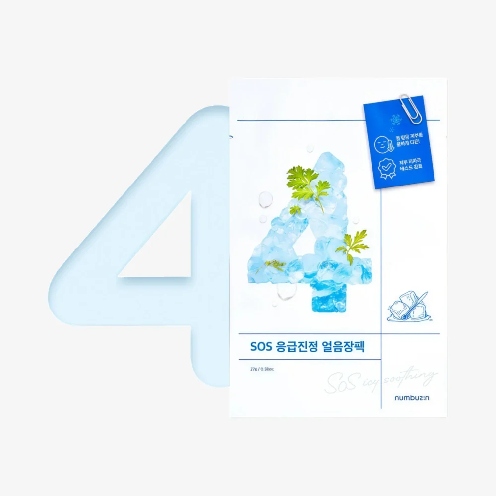 NUMBUZIN NO. 4 Icy Soothing Sheet Mask 1pc