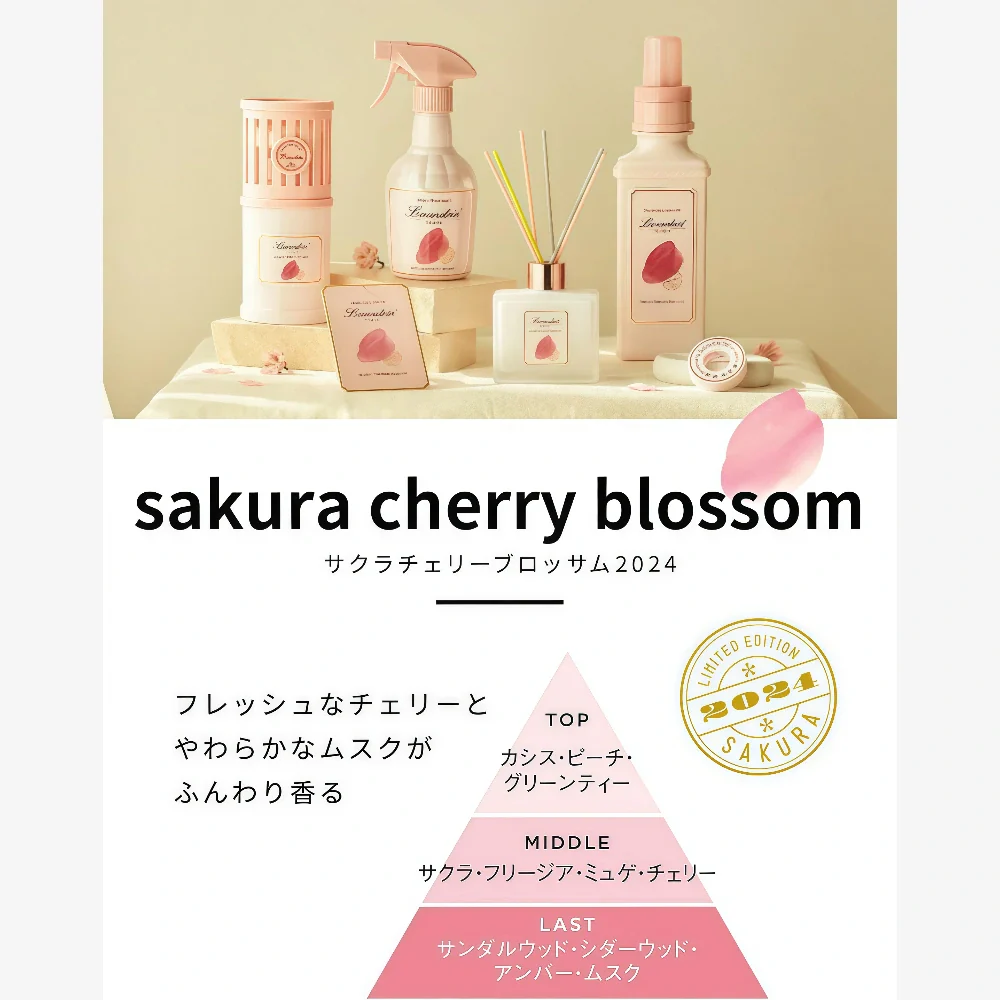 LAUNDRIN Paper Fragrance Sakura