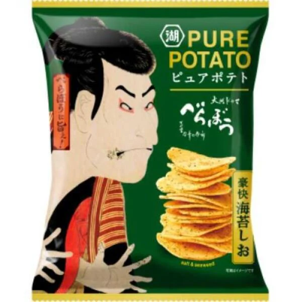 KOIKEYA Pure Potato Chips Gokai Nori Flavor 50g