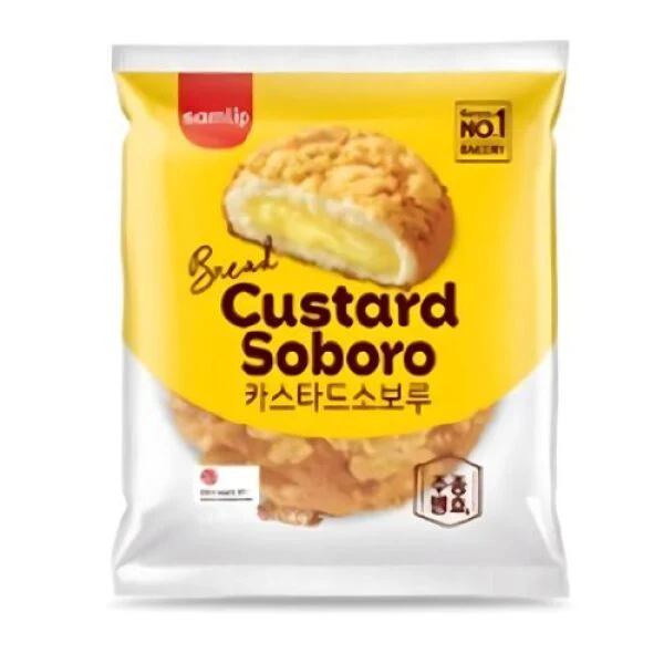 SAMLIP Custard Soboro Bread 130G