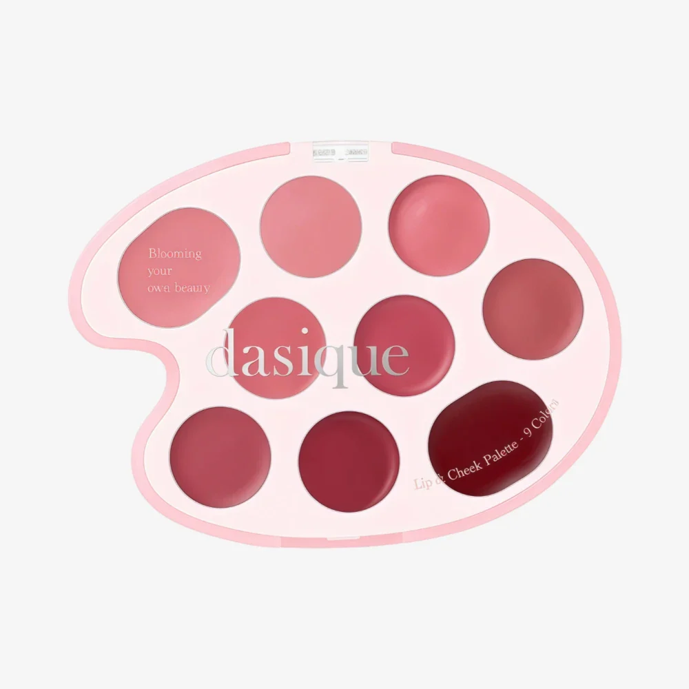 DASIQUE ++ Mood Painting Lip & Cheek Palette 04 Rose Coloring
