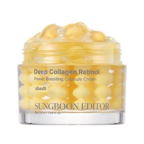 Sungboon Editor Deep Collagen Retinol Power Boosting Capsule Cream 50ml