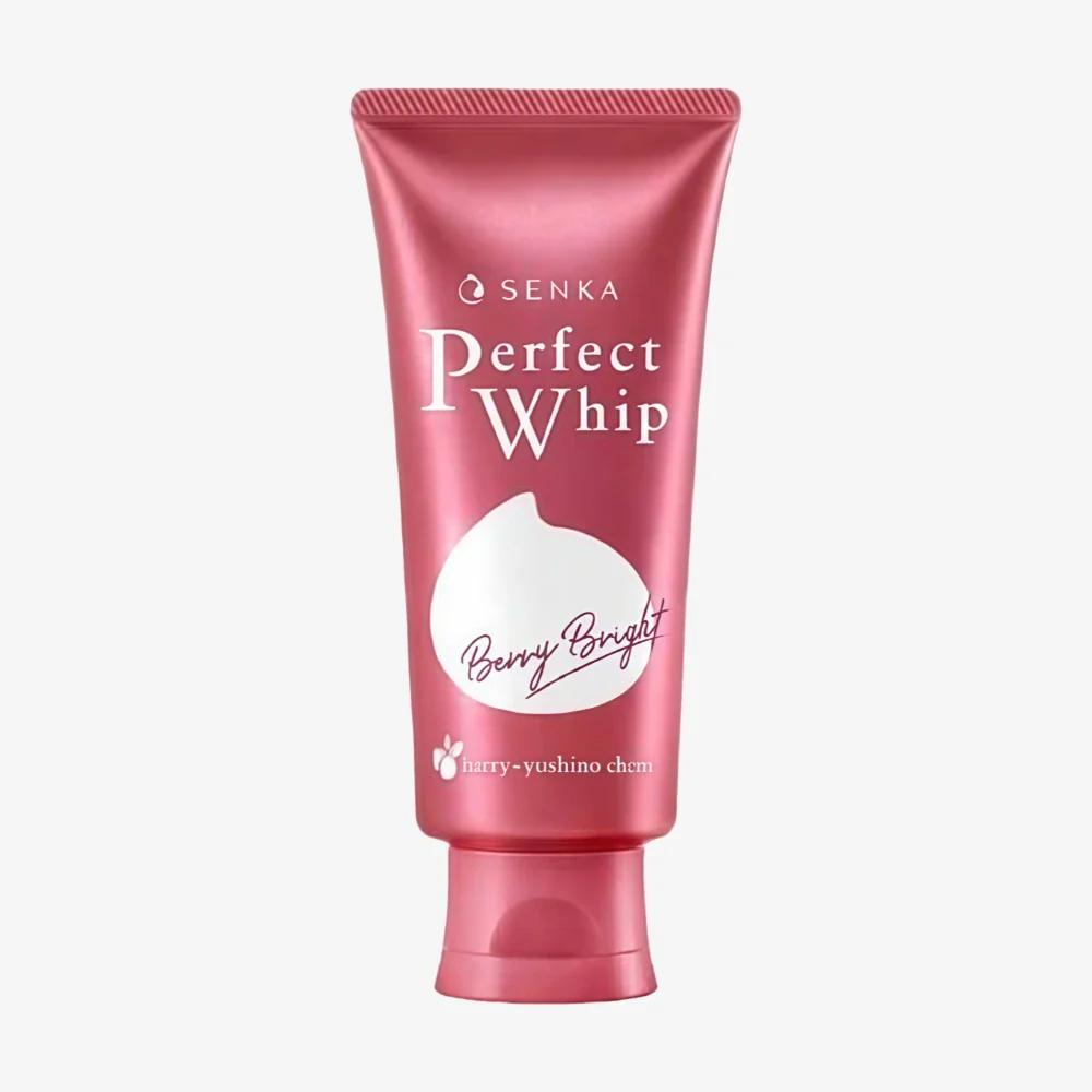 SHISEIDO -- SENKA Perfect Whip Berry Bright Foam Cleanser 100g