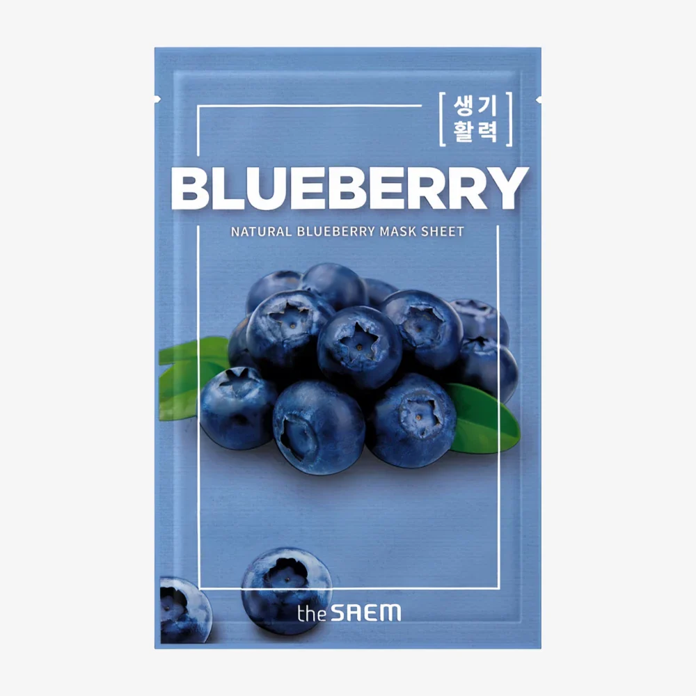 THE SAEM Natural Blueberry Mask Sheet
