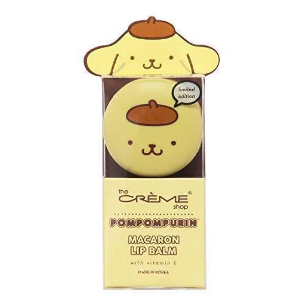 THE CREME SHOP Macaron Lip Blam Pompompurin Caramel Pudding