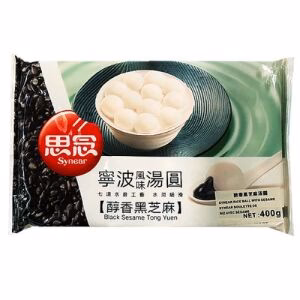 Synear Sweet Rice Ball with Black Sesame Paste 400g