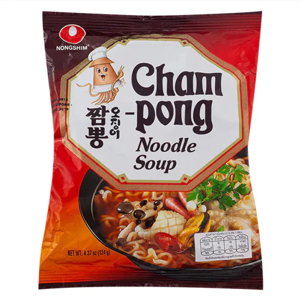 NS) CHAMPONG (CUTTLEFISH) NOODLE 124G