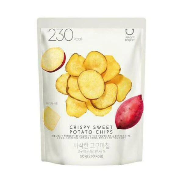 OLIVE YOUNG Delight Project Crispy Sweet Potato Chips 50g
