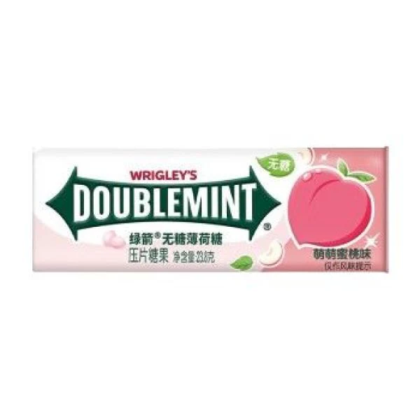 WRIGLEY'S Candy Iron box (Peach Flavor) 23.8g
