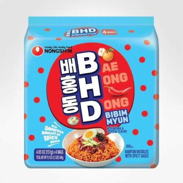 NONGSHIM Baehongdong Bibimmyun 137g*4