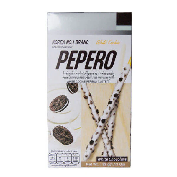 LOTTE Pepero White Cookie Sticks 32g