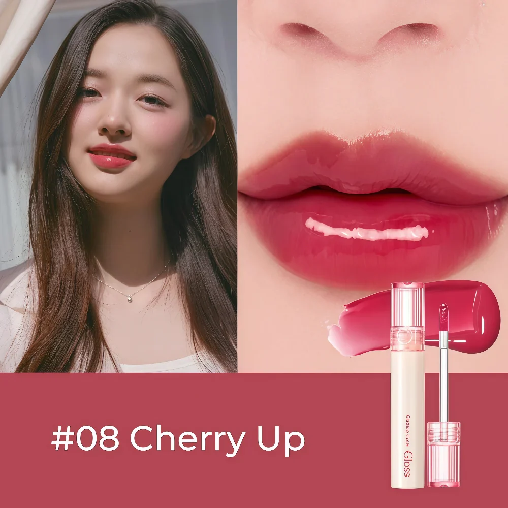 ROMAND Glasting Color Gloss 08 Cherry Up