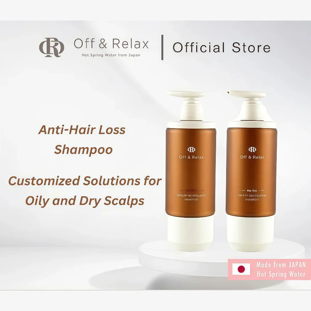 OFF RELAX Bouncy Volume Shampoo Dry 300ml