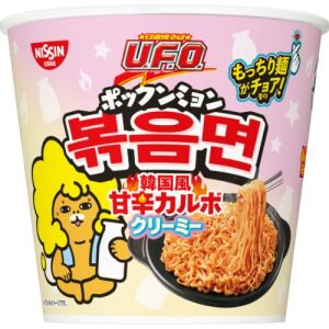 NISSIN UFO Fried Noodle Korean Sweet Spicy Flavor 79g