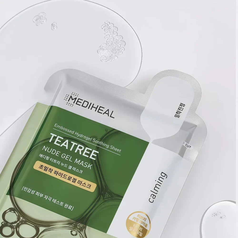 MEDIHEAL Nude Gel Mask Teatree 1pcs