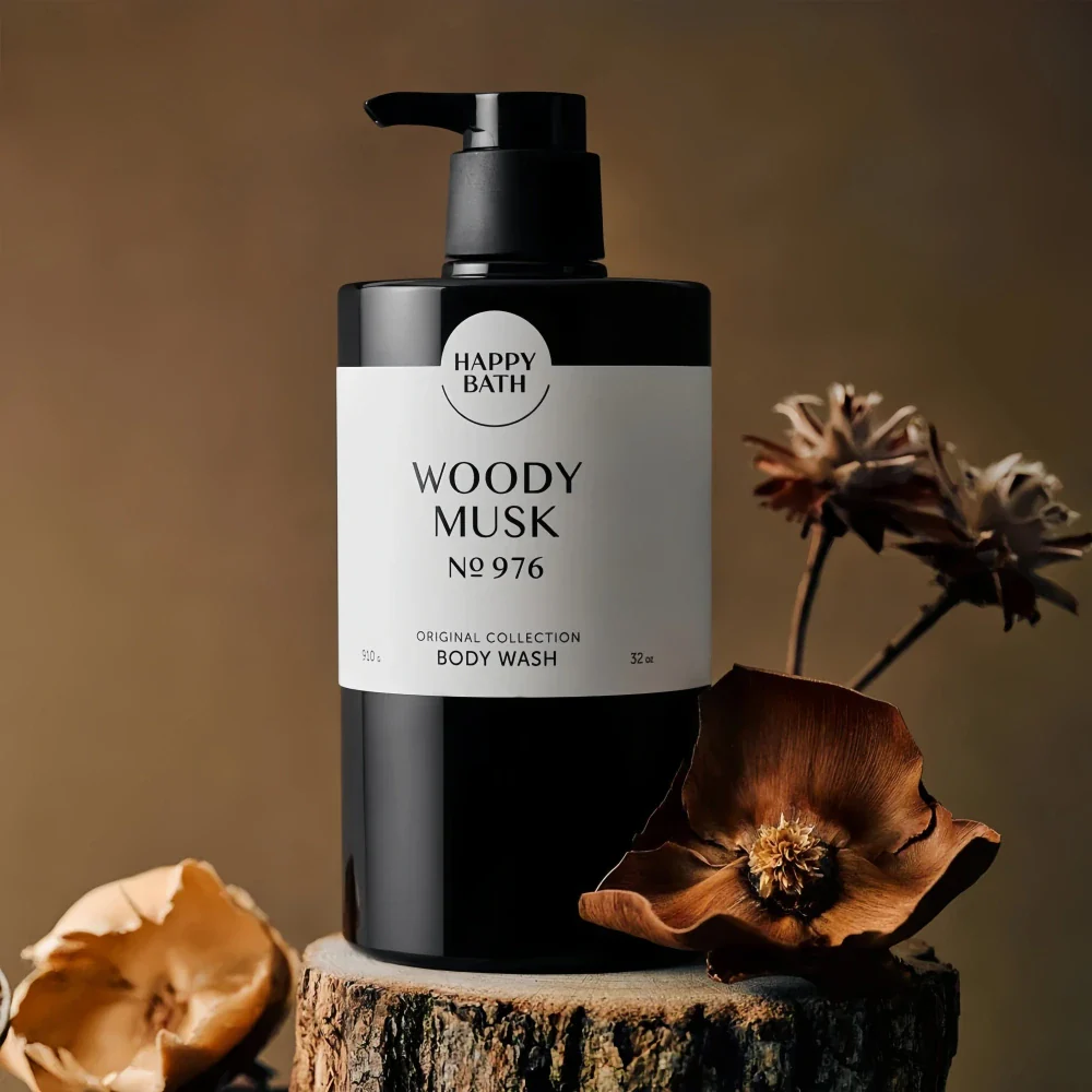 HAPPY BATH Wood Musk Body Wash 910g