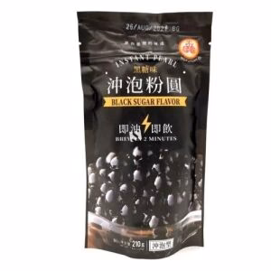 WUFUYUAN Tapioca Instant Blacksugar Pearls 210g