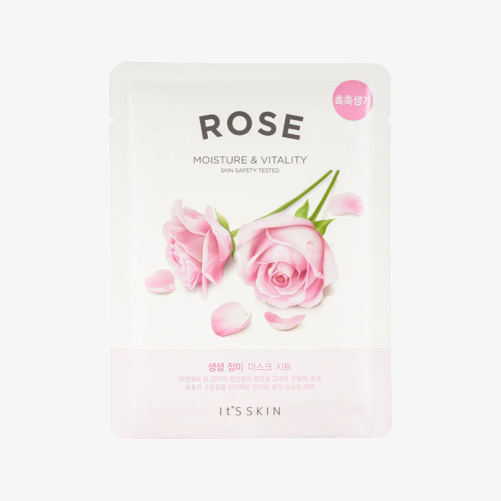 ITS SKIN Rose Mask 1PC