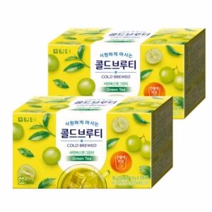 Damtuh Cold Brewed Shine Musket Green Tea 20pcs