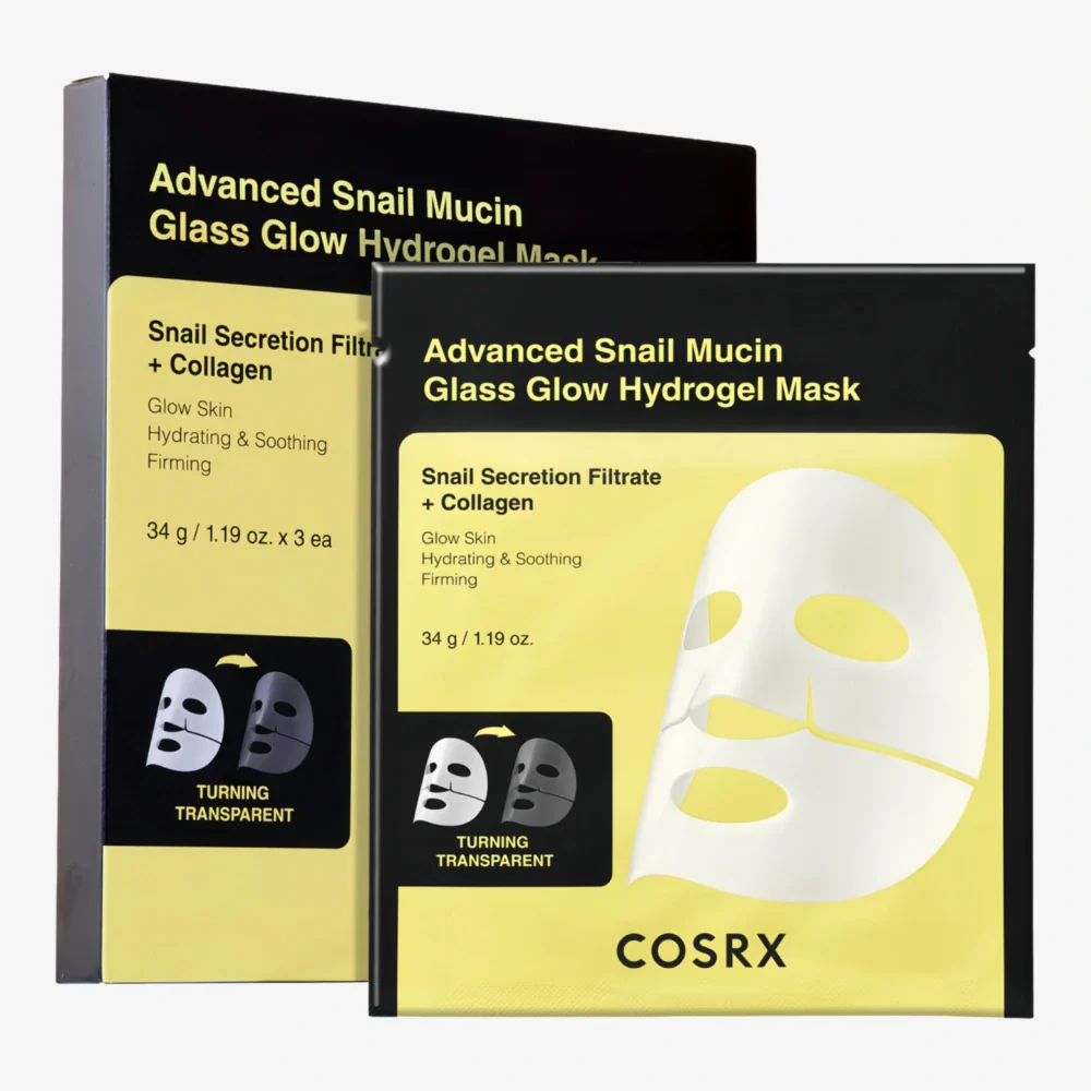 COSRX Advanced Snail Mucin Glass Glow Hydrogel Mask 1 Pc