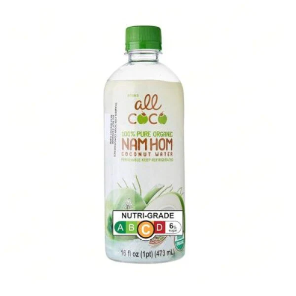 ALL COCO Frozen 100% Pure Nam Hom Coconut Water 473ml