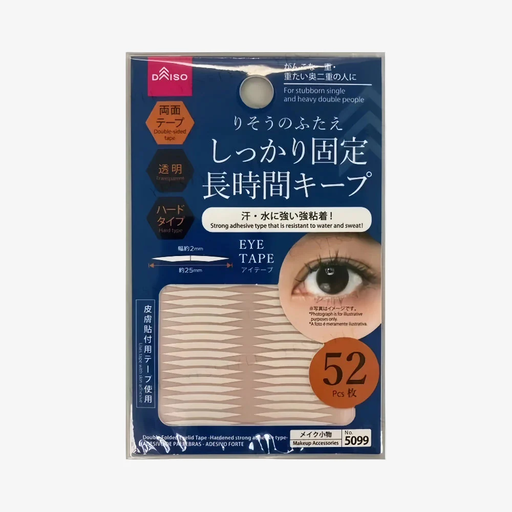 DAISO Eyelid Tape Firming Strong Adhesive 52pcs