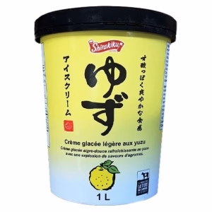 SHIRAKIKU Yuzu Ice Cream 1L