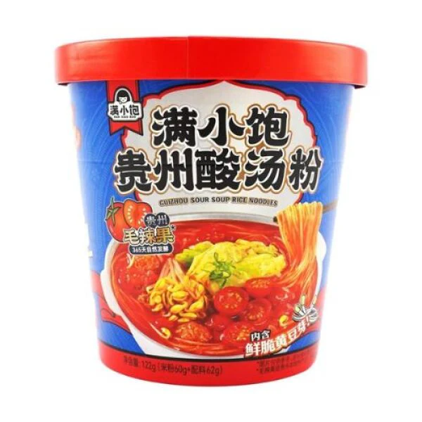 Man Xiao Bao Guizhou Sour Soup Rice Noodles 122g