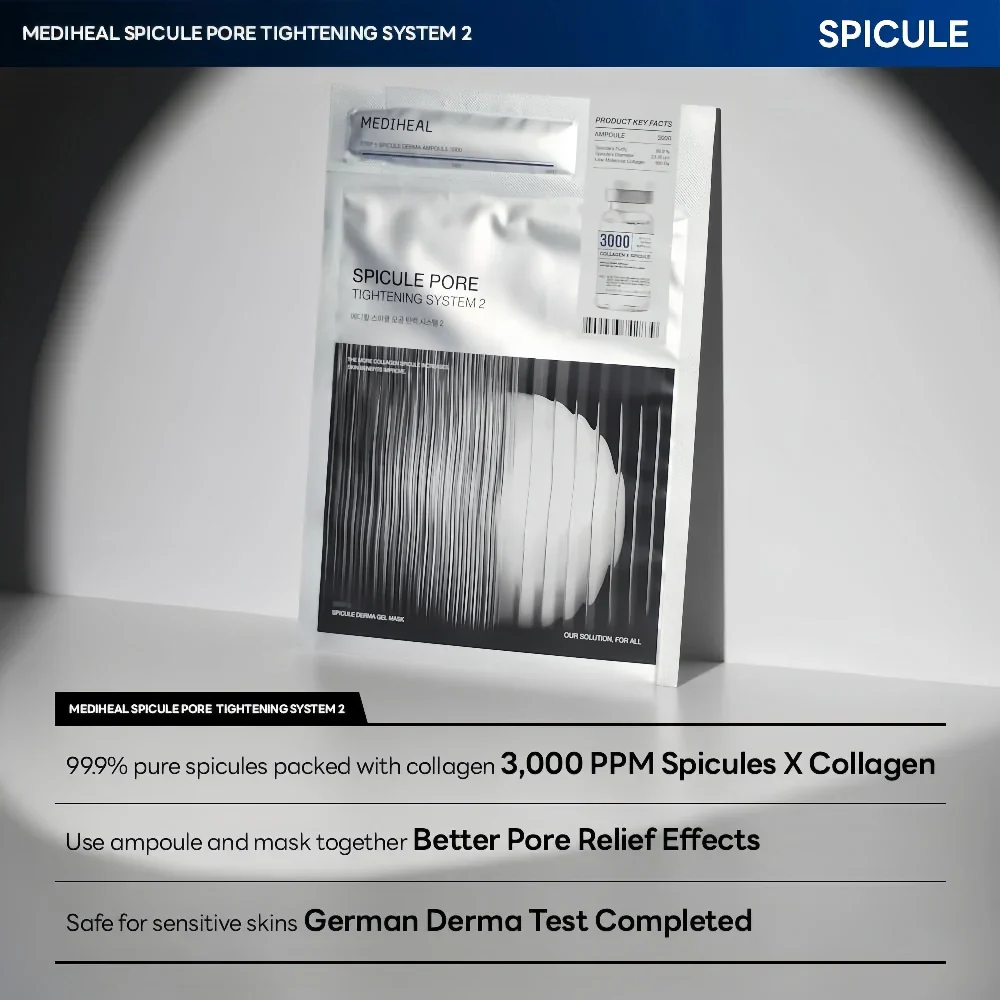 MEDIHEAL Spicule Pore Tightening System 2 Mask
