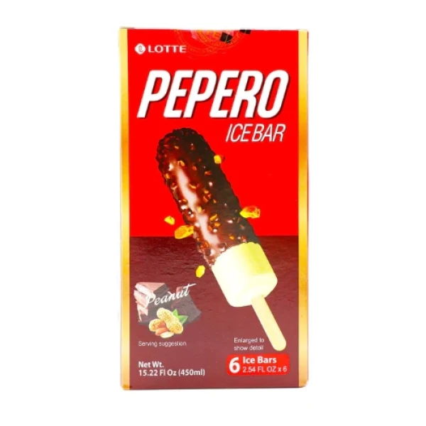 LOTTE PEPERO Dessert Ice Car Peanut Flavor 450ML