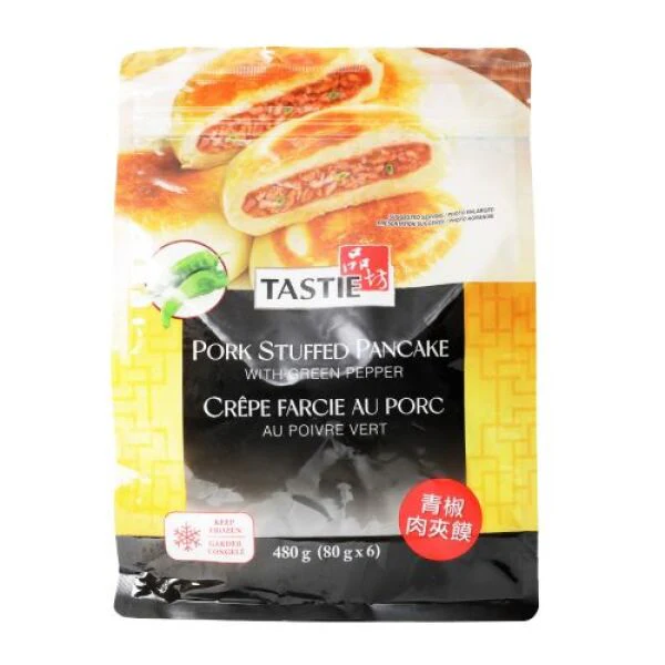 TASTIE Pork Stuffed Pancake with Green Pepper  6pcs 480g