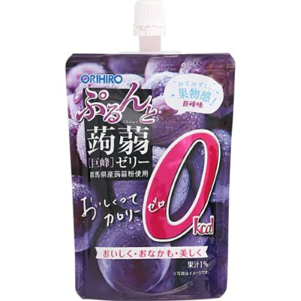 ORIHIRO Purunto Konjac Jelly (Grape Flavor) 130g