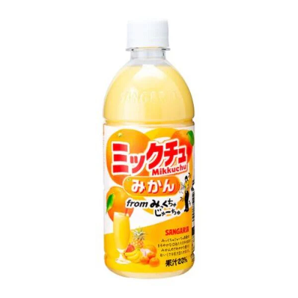 SANGARIA Mikkuchu Mikan Juice 380g