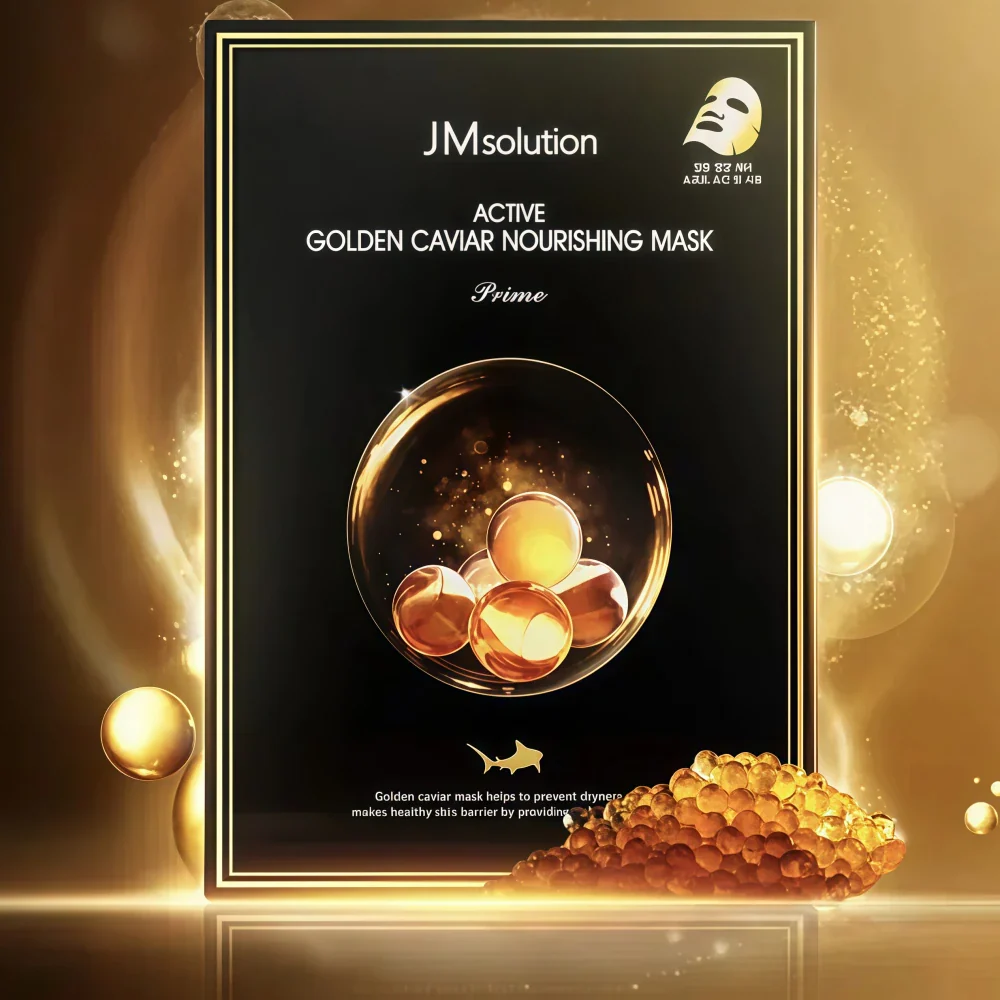 JM SOLUTION Active Golden Caviar Nourishing Mask 1pc