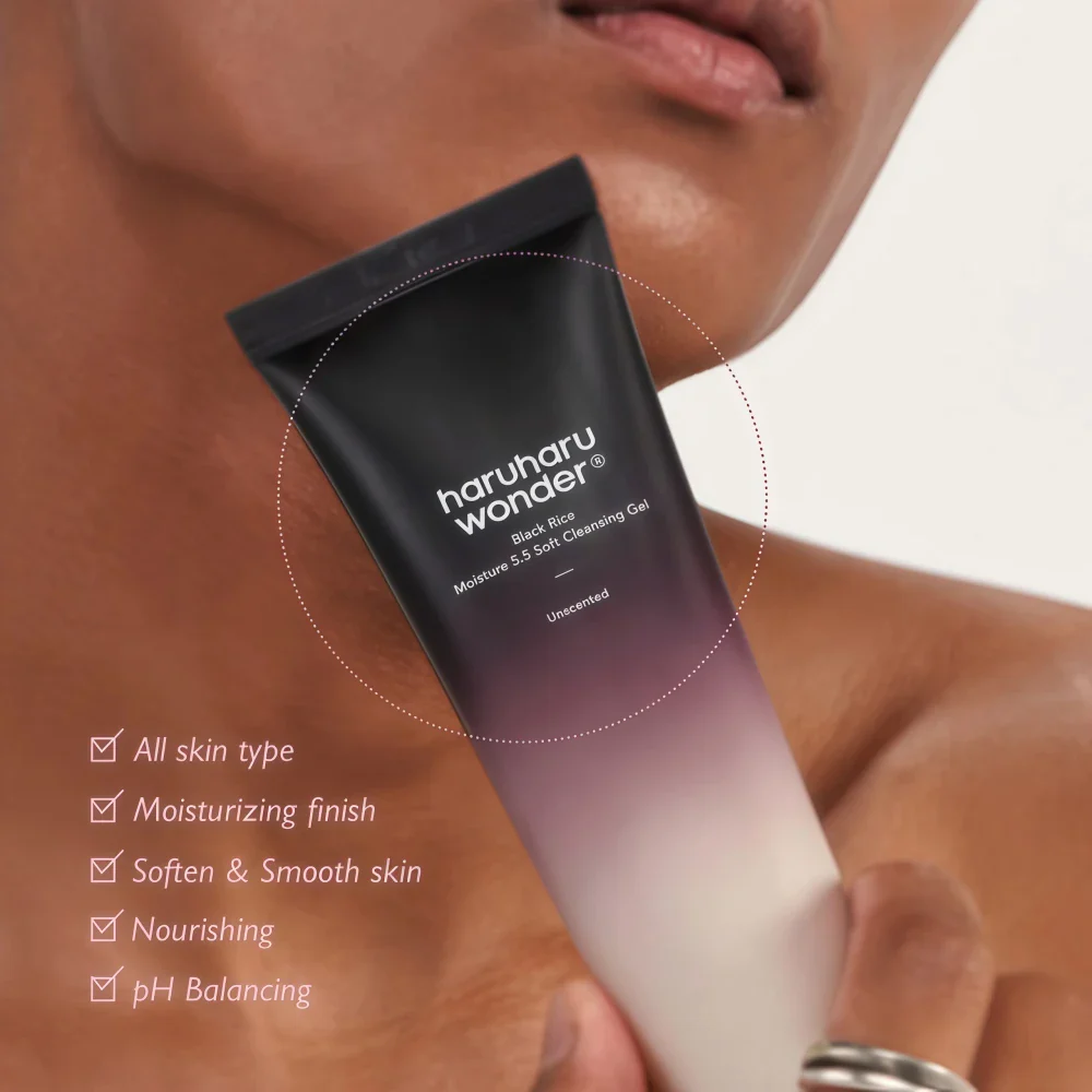 HARUHARU WONDER Black Rice Moisture 5.5 Soft Cleansing Gel 100ml