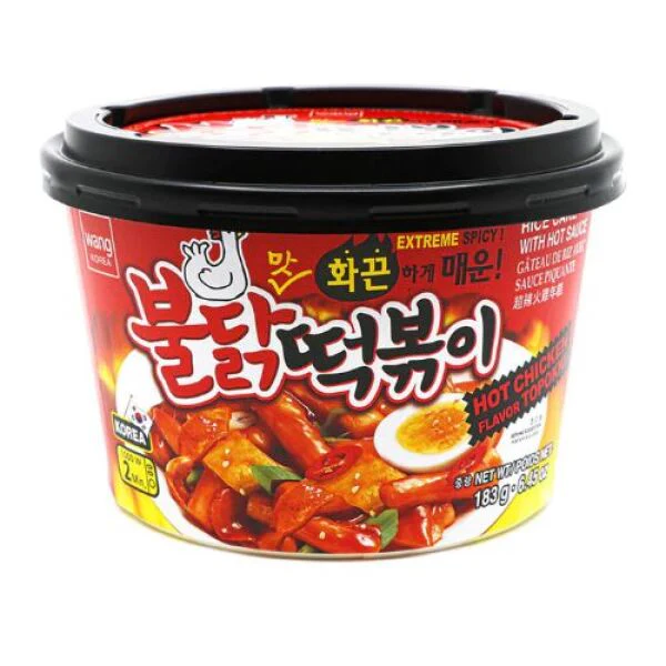 WANG, RICE CAKE WITH HOT CHICKEN SAUCE 183g