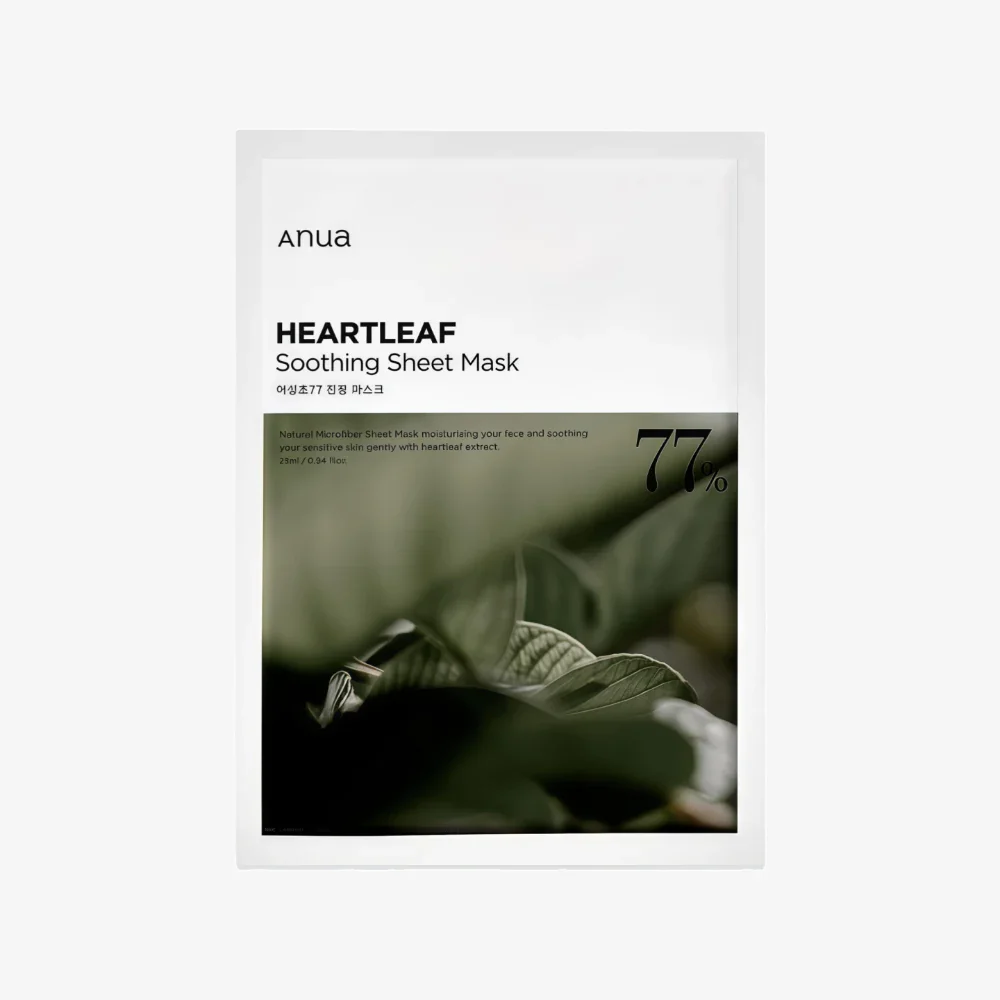 ANUA Heartleaf Soothing Sheet Mask 10pcs