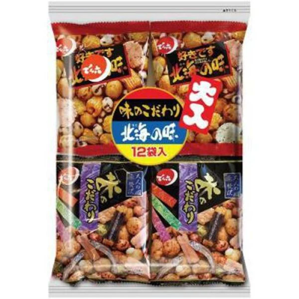 Denroku Mixed Snack Family Pack 12 Bags 252g