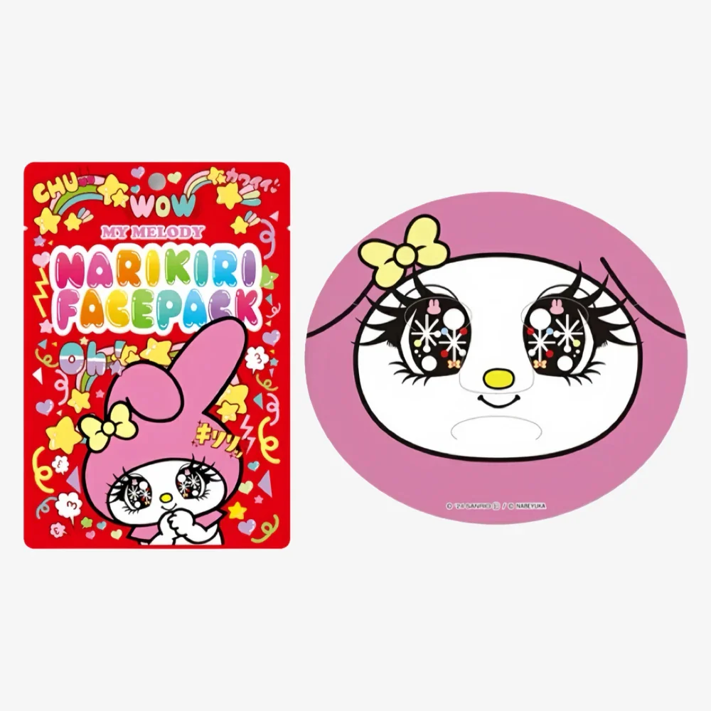My Melody Narikiri Face Mask (Cute Nabeyuka) 1pc