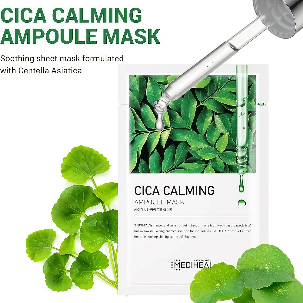 MEDIHEAL Cica Calming Ampoule Mask 1PC