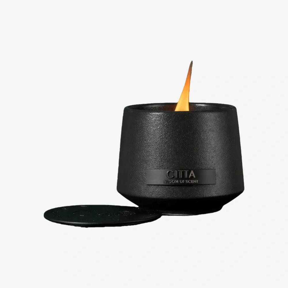 CITTA Scented Candle By The Fireplace