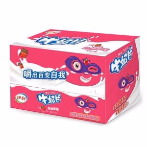 YILI Milk Flakes Strawberry Flavor 160g