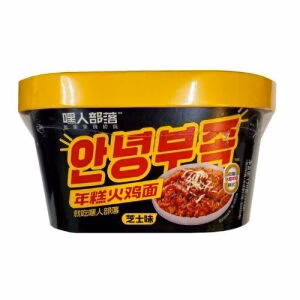 HEIRENBULUO Instant Spicy Ricecake Noodles Cheese Flavor 170g