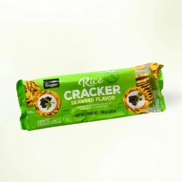 GUGEN Tornado Rice Cracker Seaweed 100g