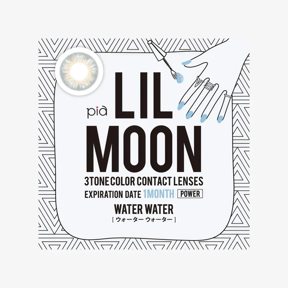LIL MOON Monthly Contact Lens (Water Water) (1 Lens) -1.50