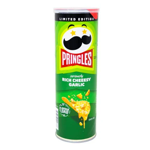 PRINGLES Rich Cheesy Garlic 102g