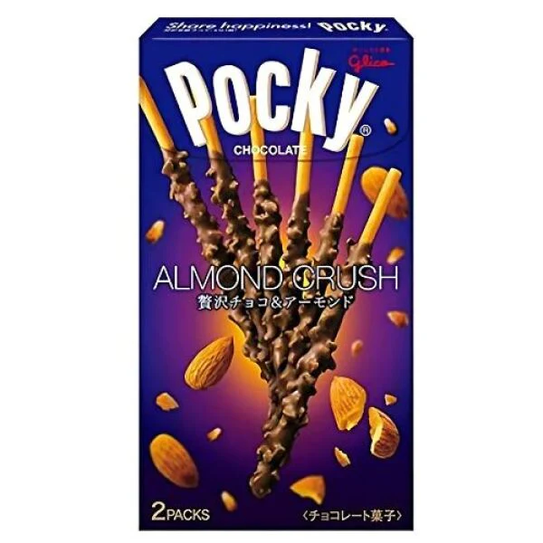 Glico Pocky Chocolate Almond Crush 46g